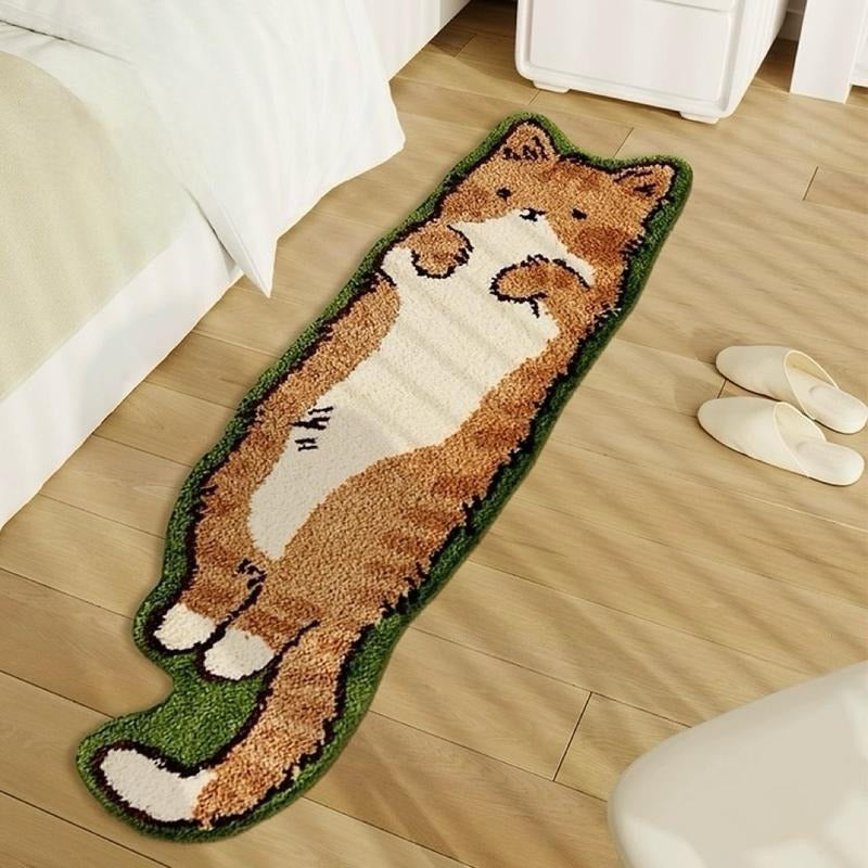 Orange Tabby Rug
